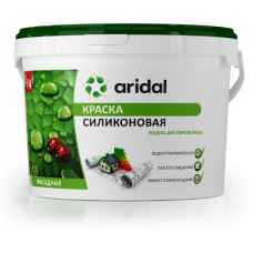 Краска фасадная силиконовая ARIDAL f4